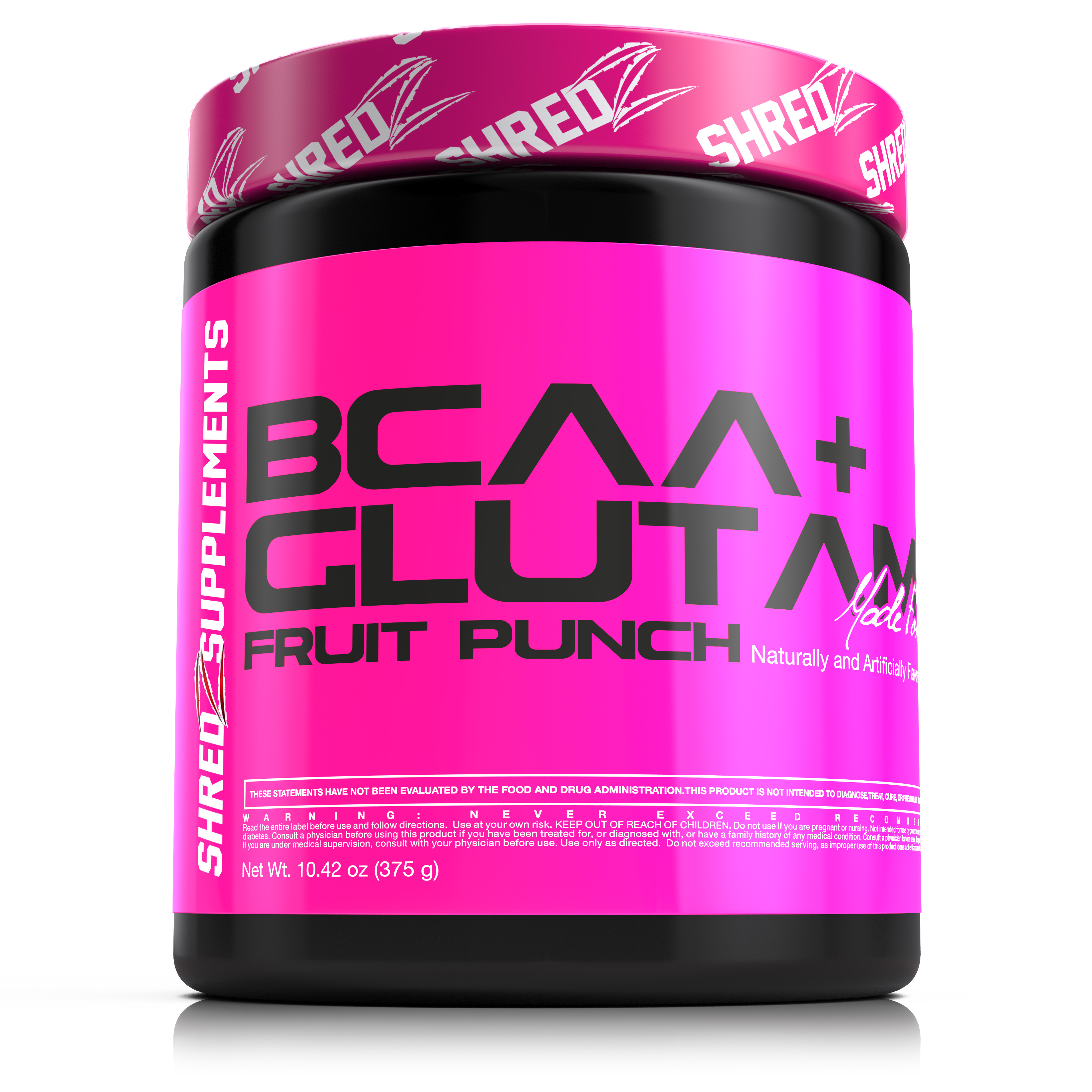SHREDZ BCAA+GLUTAMINE Building and Recovery Complex Fruit Punch (Women) SHREDZ® Supplements